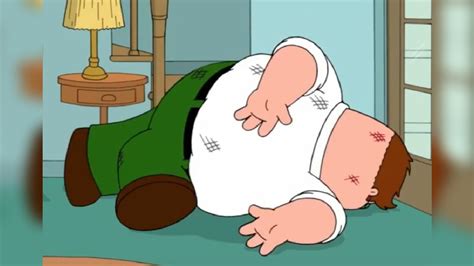 peter griffin meme death pose.